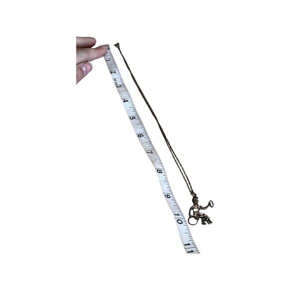 Vintage Sterling Silver Native American Hoop Dancer Pendant - Picture 3 of 8